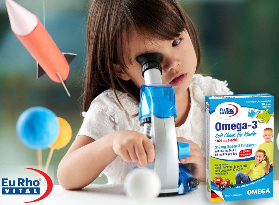 Acizii grasi Omega-3, beneficii pentru copii