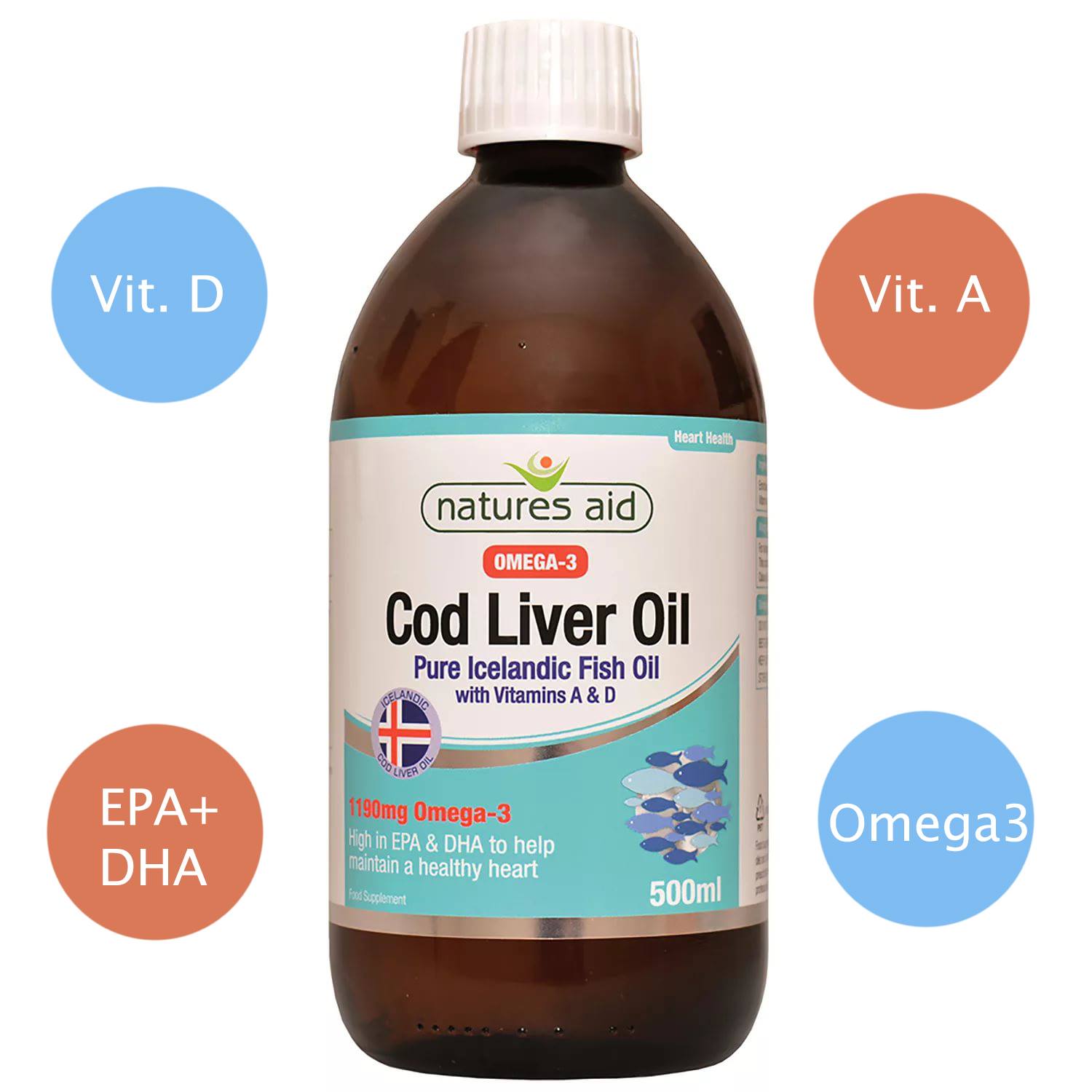Cod Liver Oil Pur Natures Aid