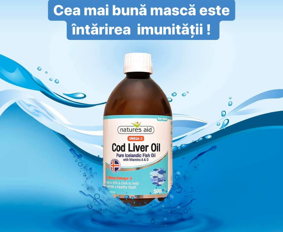 Cod Liver Oil Pur Natures Aid